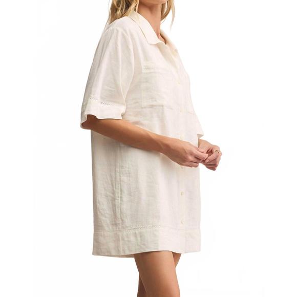 NEW Z SUPPLY condesa mini dress in white - Picture 2 of 5